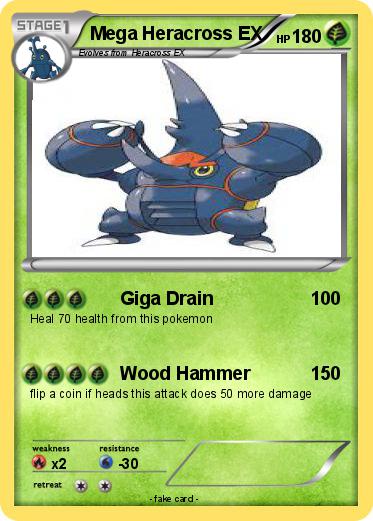 Pokemon Mega Heracross EX