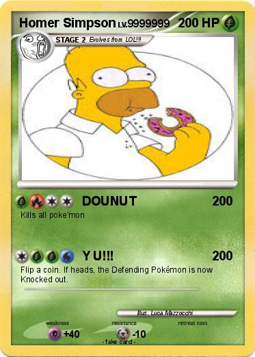 Pokemon Homer Simpson