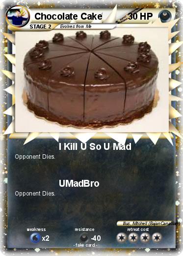 Pokemon Chocolate Cake