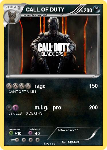 Pokemon CALL OF DUTY
