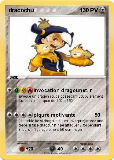 Pokemon dracochu