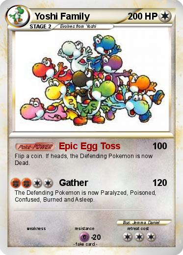 Pokemon Yoshi Family
