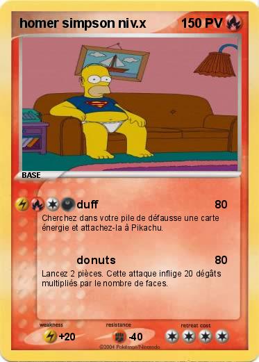 Pokemon homer simpson niv.x