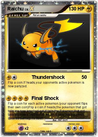 Pokemon Raichu