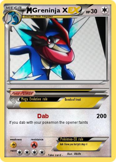 Pokemon Greninja X