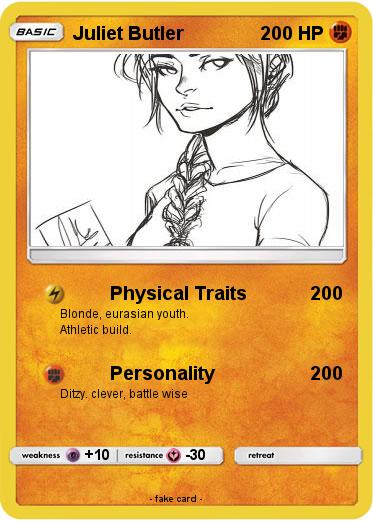 Pokemon Juliet Butler