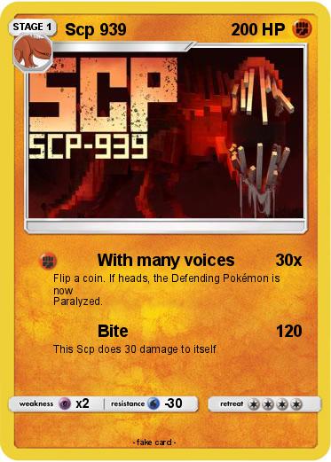 Pokemon Scp 939