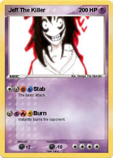 Pokemon Jeff The Killer