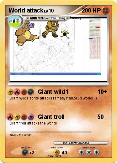 Pokemon World attack