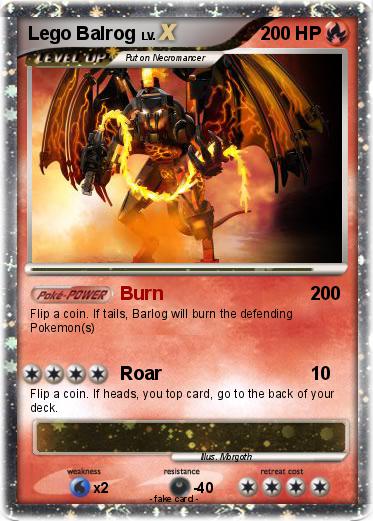Pokemon Lego Balrog
