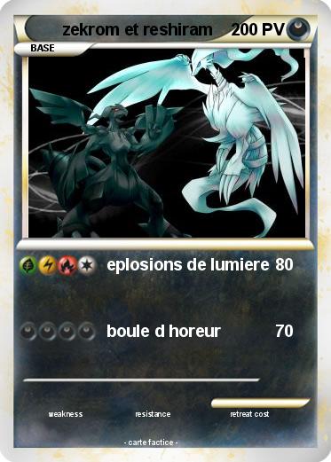 Pokemon zekrom et reshiram
