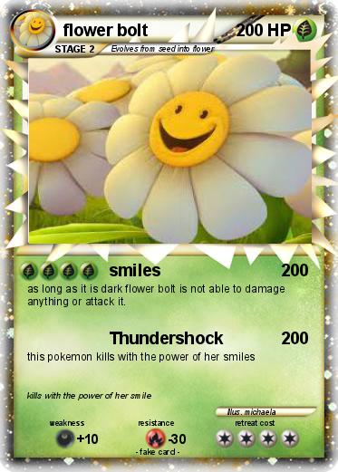 Pokemon flower bolt