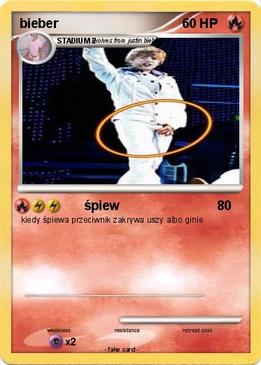 Pokemon bieber