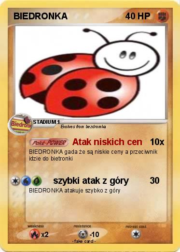 Pokemon BIEDRONKA