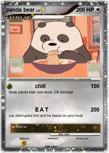 Pokemon panda bear