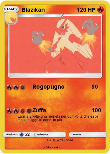 Pokemon Blazikan