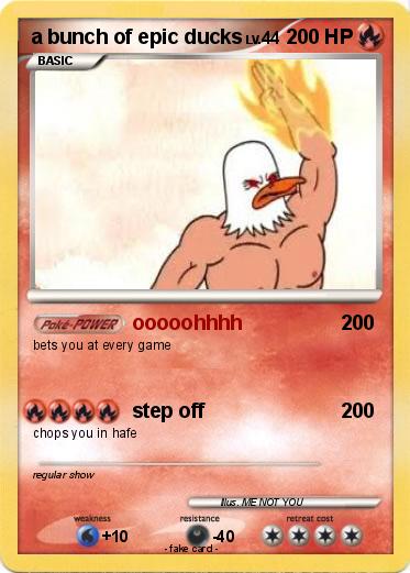 Pokemon a bunch of epic ducks