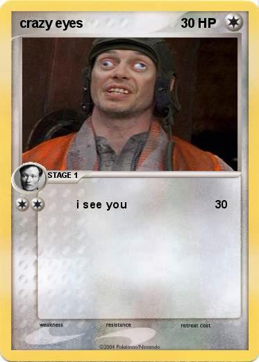 Pokemon crazy eyes