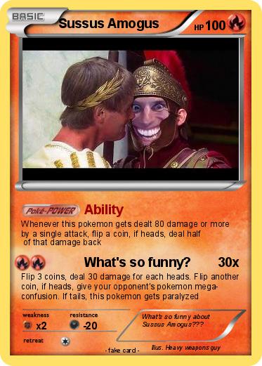 Pokemon Sussus Amogus