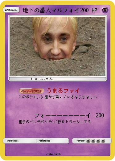 Pokemon 地下の番人マルフォイ