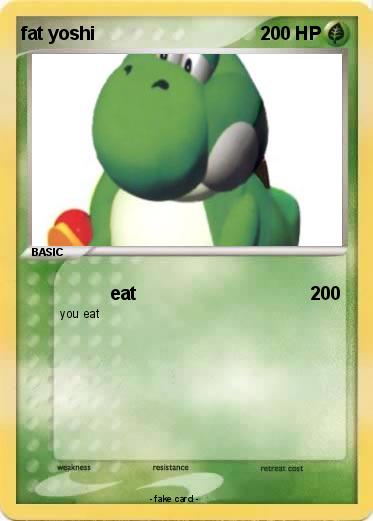 Pokemon fat yoshi