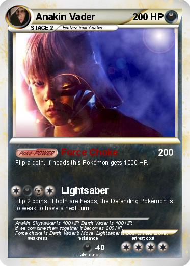 Pokemon Anakin Vader