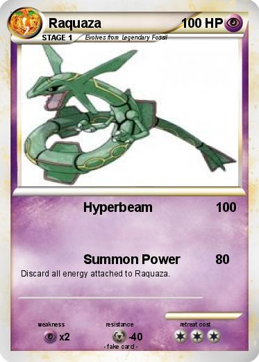 Pokemon Raquaza
