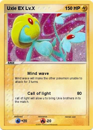 Pokemon Uxie EX Lv.X