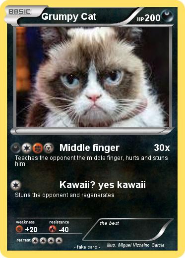 Pokemon Grumpy Cat