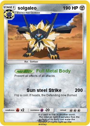 Pokemon solgaleo