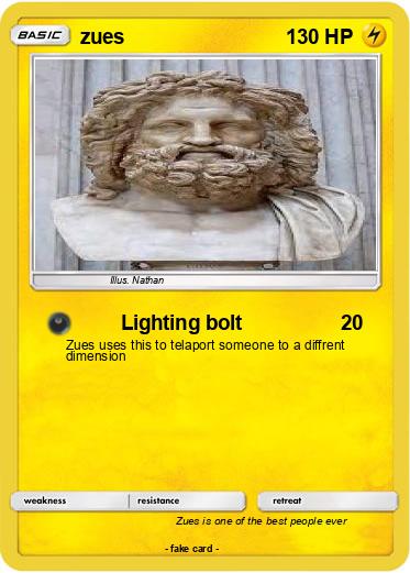 Pokemon zues