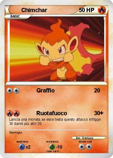 Pokemon Chimchar