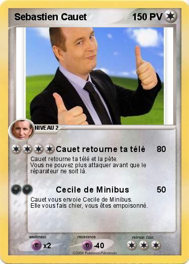 Pokemon Sebastien Cauet