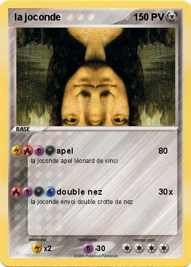Pokemon la joconde