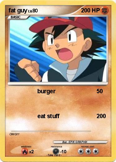 Pokemon fat guy