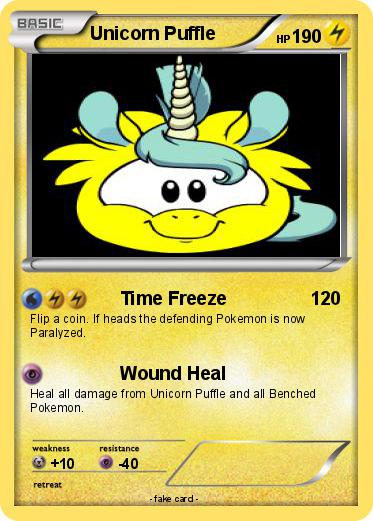 Pokemon Unicorn Puffle