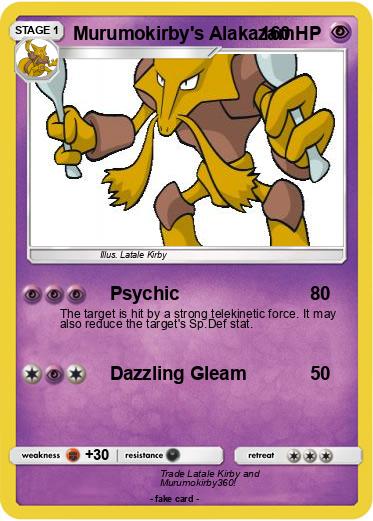Pokemon Murumokirby's Alakazam