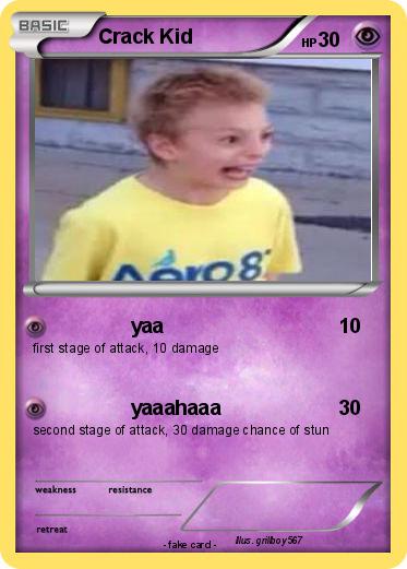 Pokemon Crack Kid