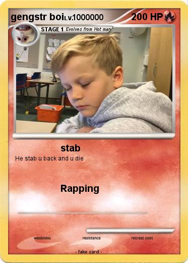 Pokemon gengstr boi
