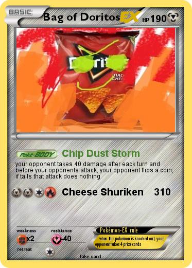 Pokemon Bag of Doritos