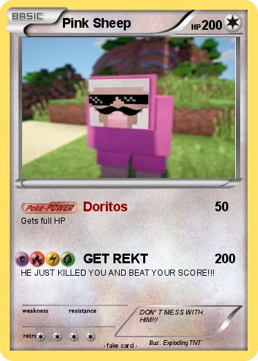 Pokemon Pink Sheep