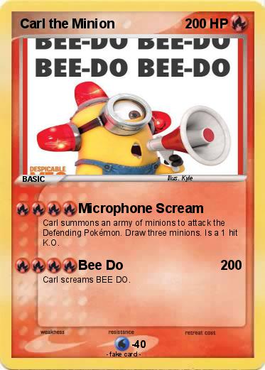 Pokemon Carl the Minion
