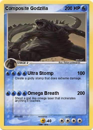 Pokemon Composite Godzilla