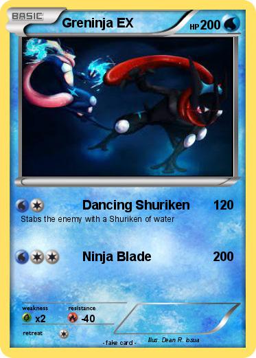 Pokemon Greninja EX