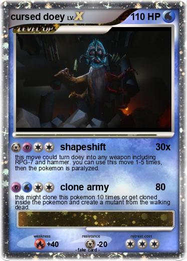 Pokemon cursed doey