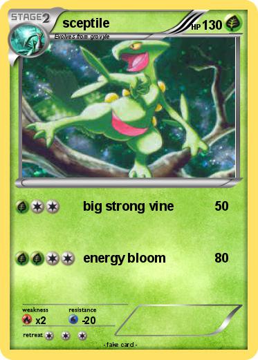 Pokemon sceptile