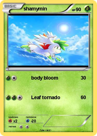 Pokemon shamymin