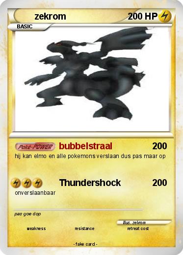 Pokemon zekrom