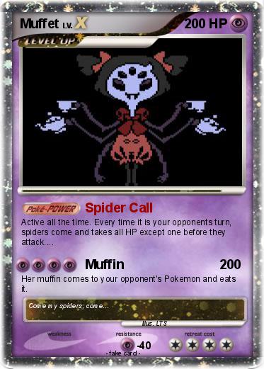 Pokémon Muffet 17 17 - Spider Call - My Pokemon Card
