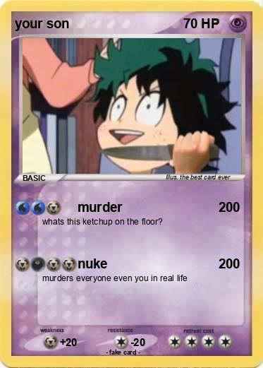Pokemon your son